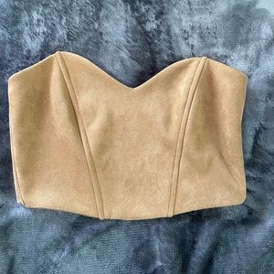 FOREVER 21 Strapless Crop Top